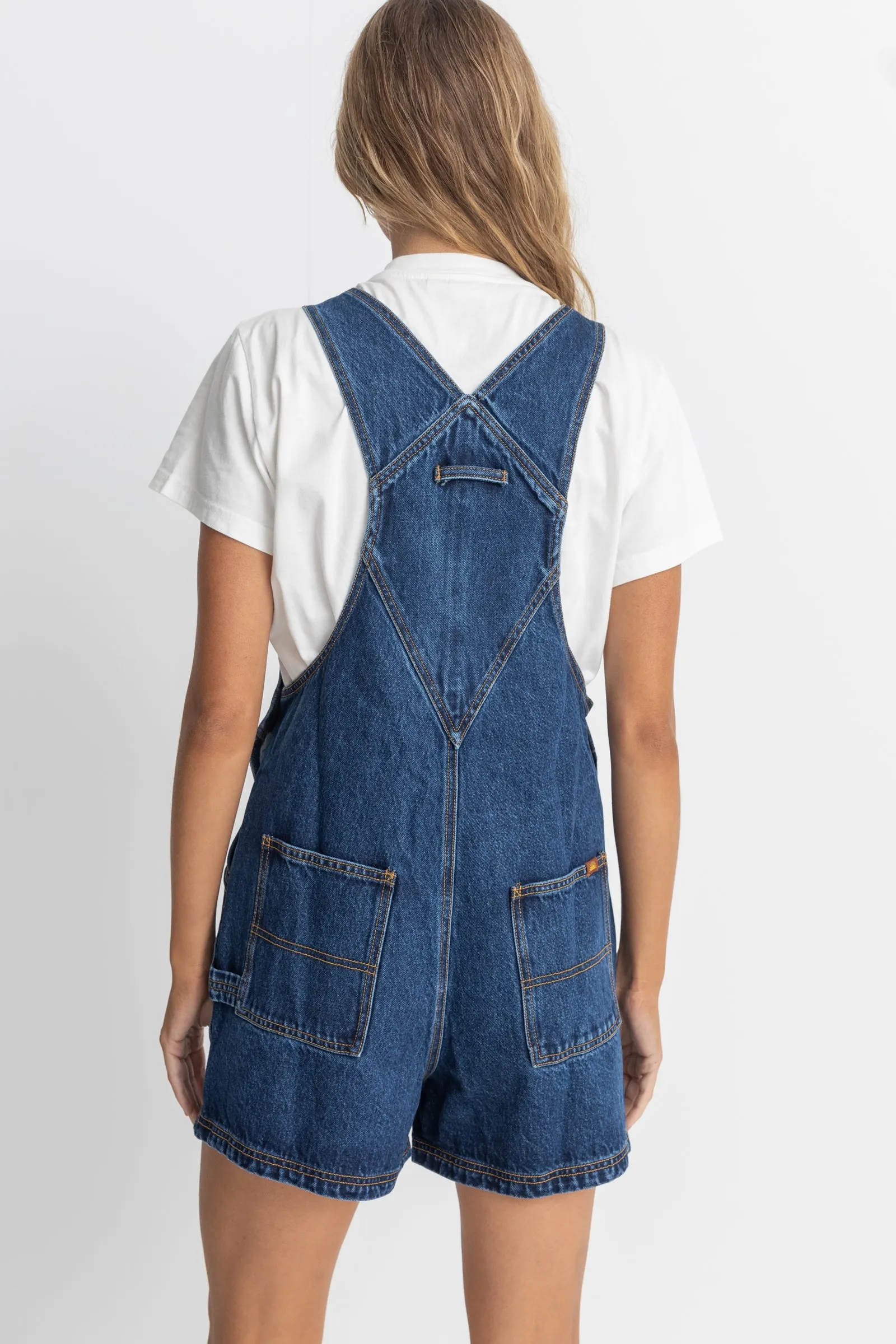 TIDES SHORT OVERALL - DARK WASH