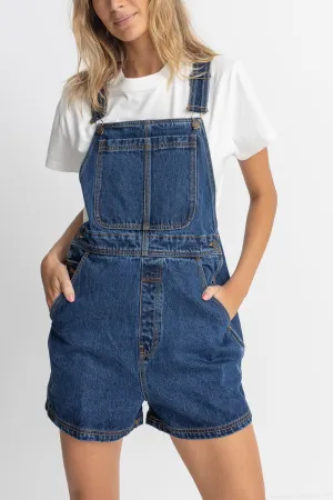 TIDES SHORT OVERALL - DARK WASH