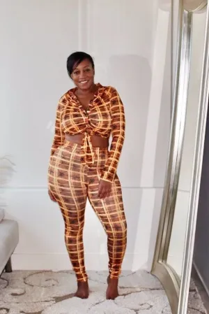 Toffee 2pc Pant Set