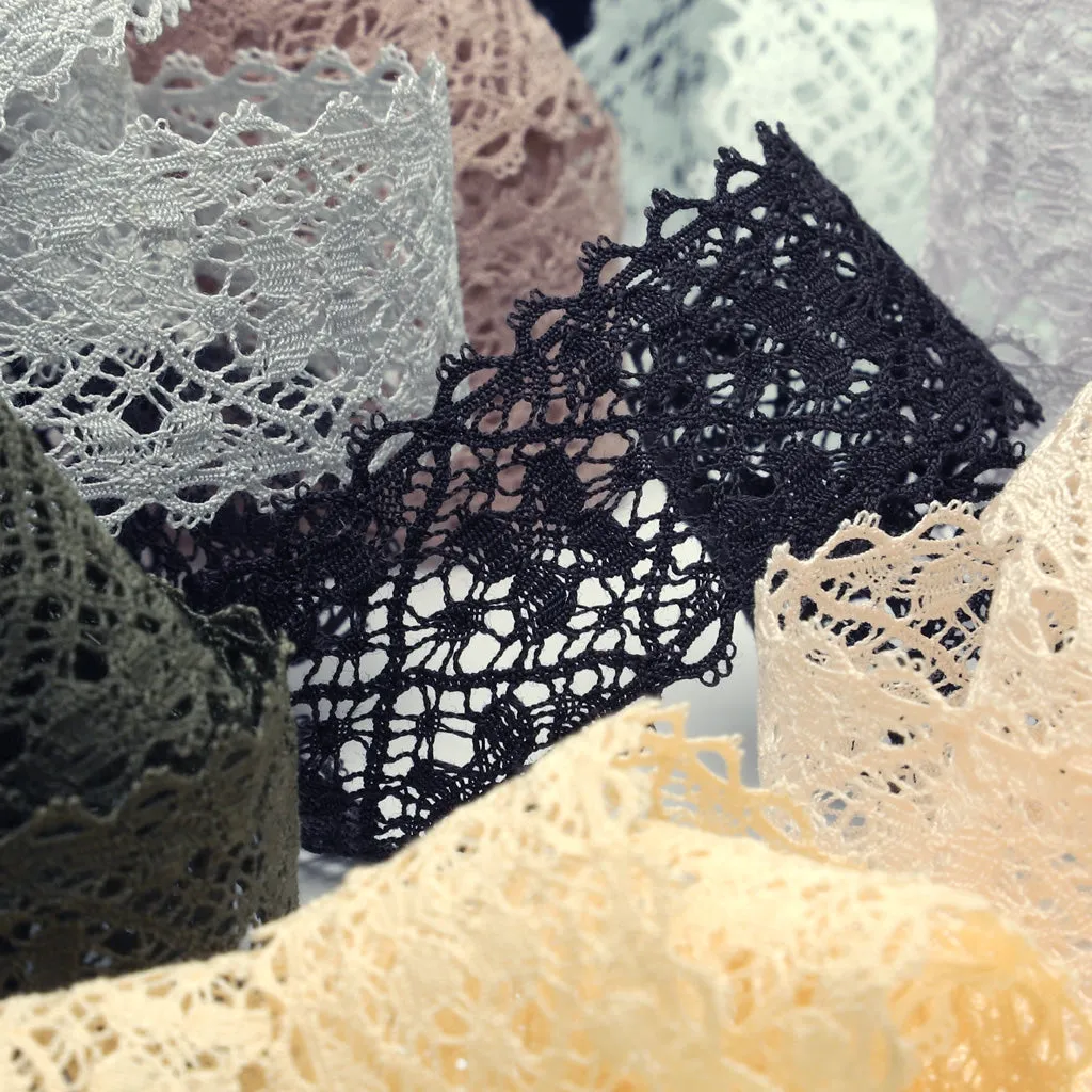 Torchon Lace #100 Pale Silver