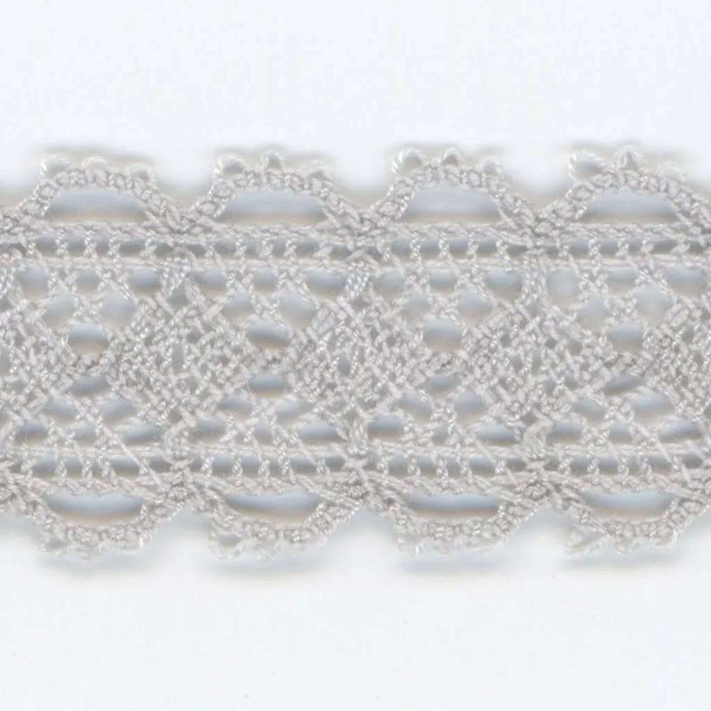 Torchon Lace #100 Pale Silver