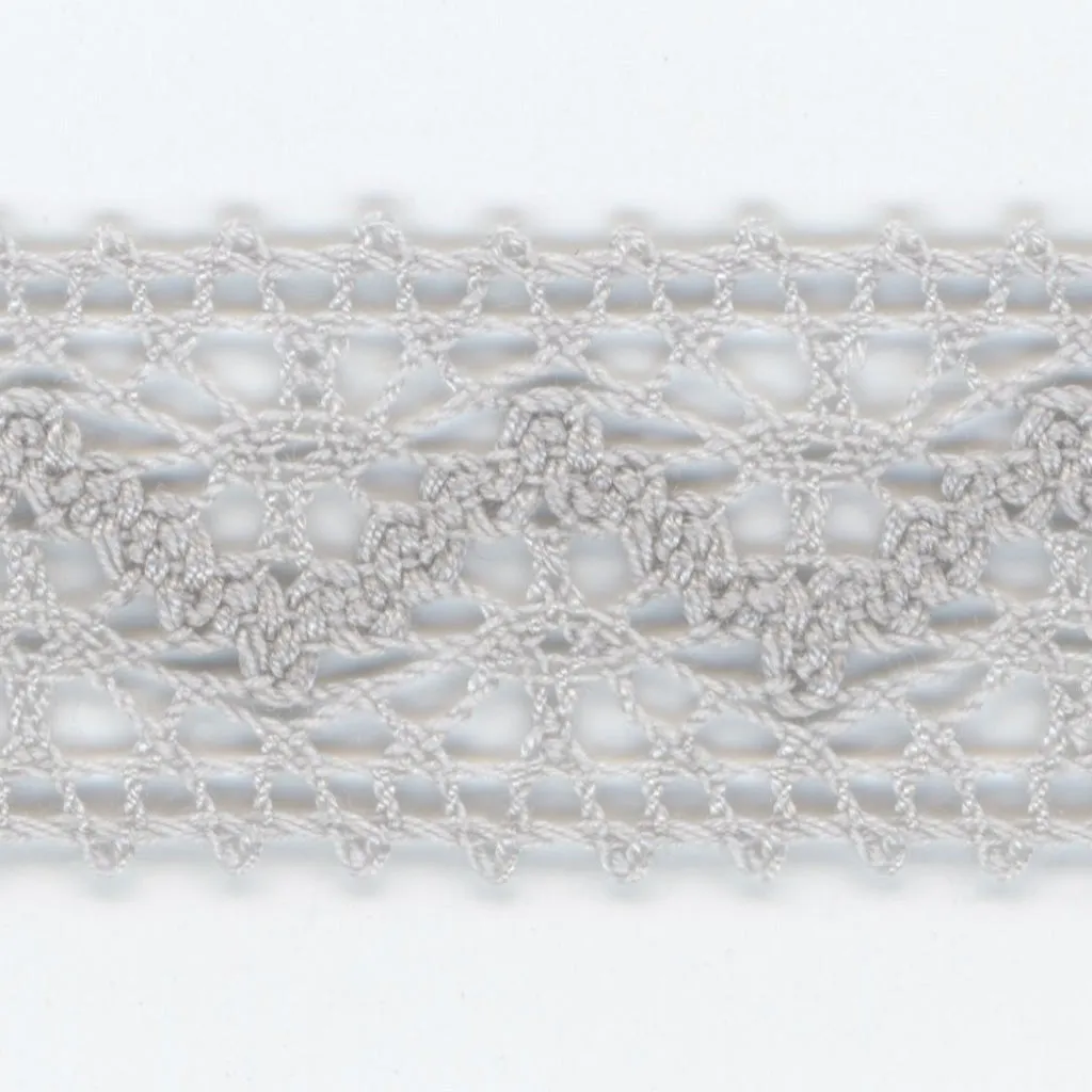 Torchon Lace #100 Pale Silver
