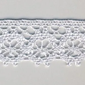 Torchon Lace #100 Pale Silver