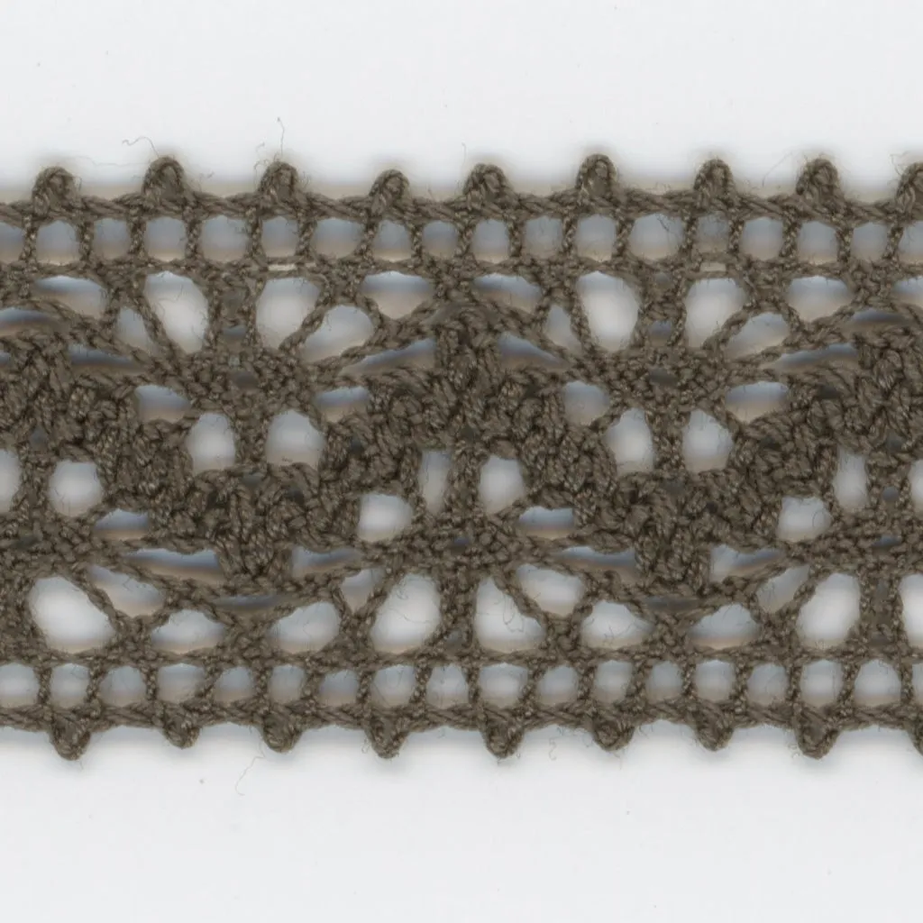 Torchon Lace #102 Carbon Gray
