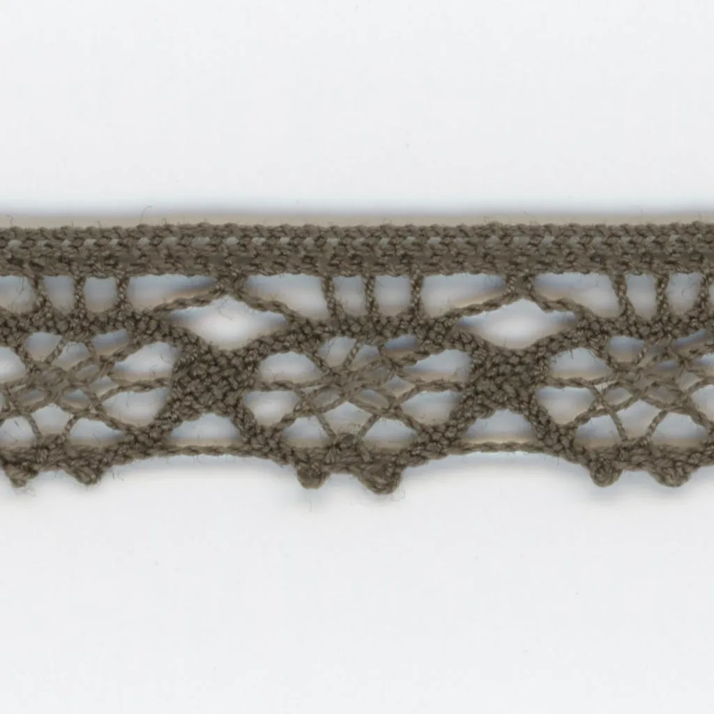 Torchon Lace #102 Carbon Gray