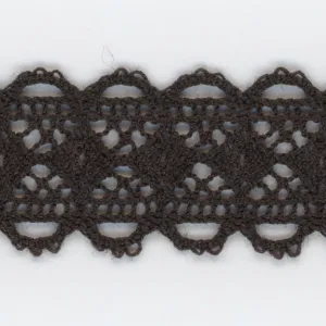 Torchon Lace #142 Coffee Brown