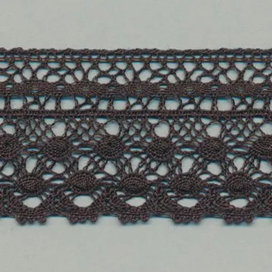 Torchon Lace #142 Coffee Brown