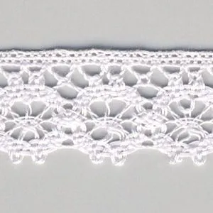 Torchon Lace #146 White Purple