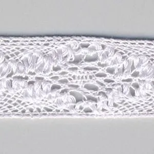 Torchon Lace #146 White Purple