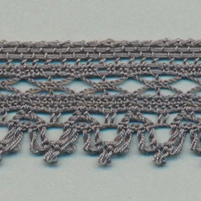 Torchon Lace #159 Medium Gray