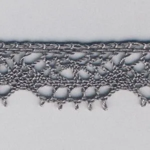 Torchon Lace #159 Medium Gray