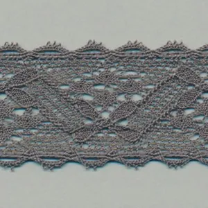 Torchon Lace #159 Medium Gray