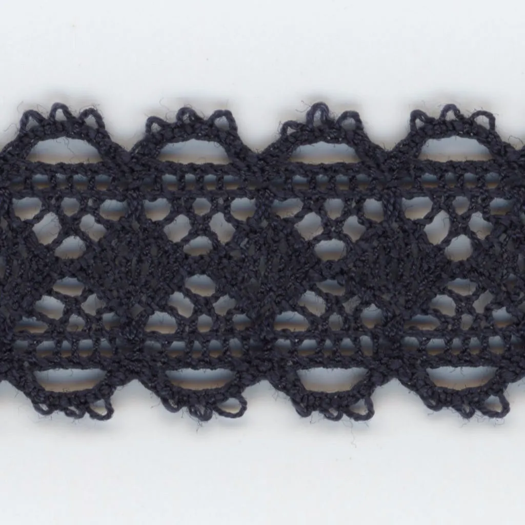 Torchon Lace #47 Night Blue
