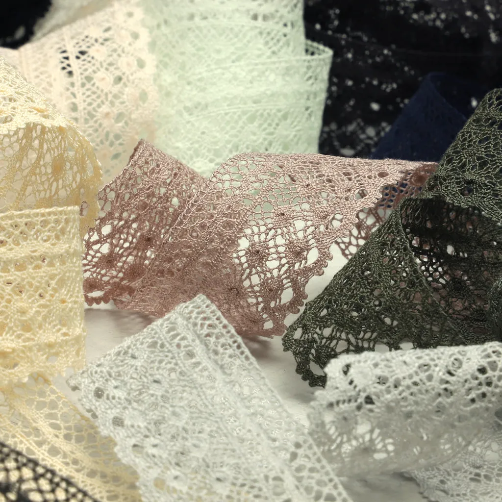 Torchon Lace #50 Black