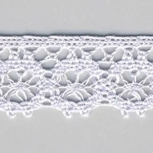 Torchon Lace #93 Silver Rose