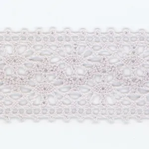 Torchon Lace #93 Silver Rose