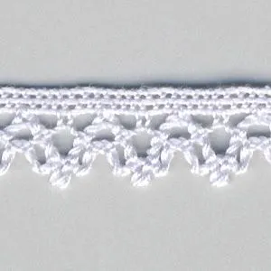 Torchon Lace #93 Silver Rose