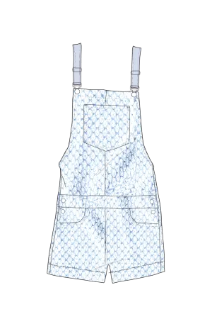 Tractr Girls Needle Punch Shortall