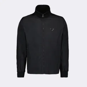Triangle Logo Nylon Windbreaker