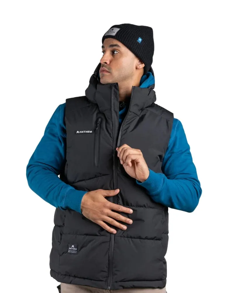 Triumph Puffer Vest - Black