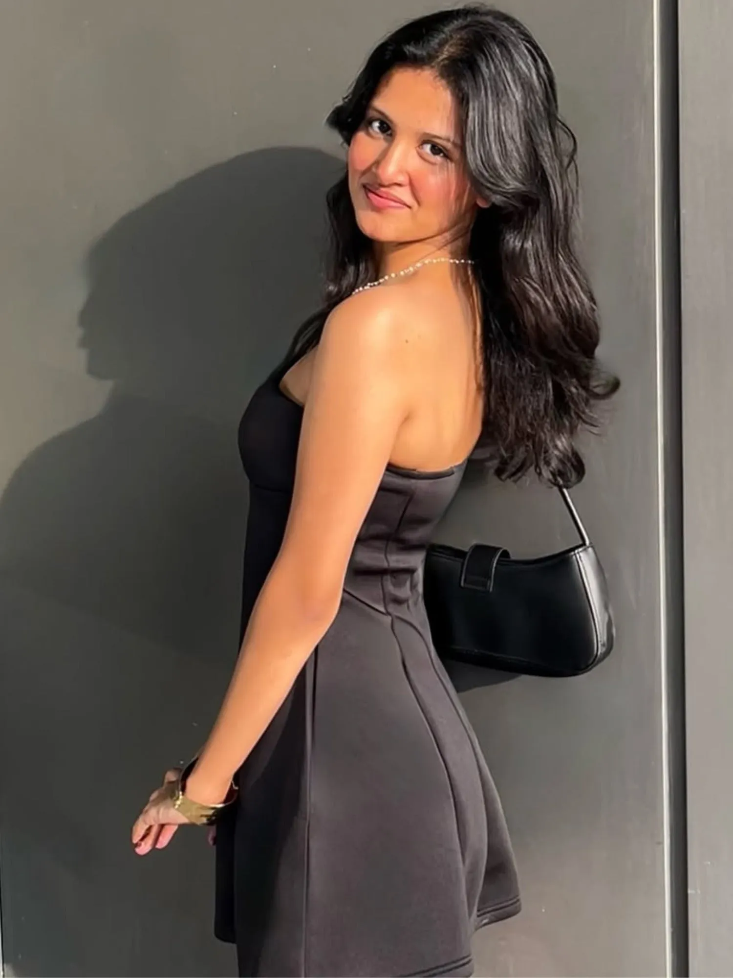 Tube Peplum Dress