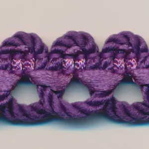 Twist Satin Braid #125 Purple
