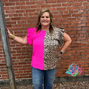 Two Sides of Love Top - Pink