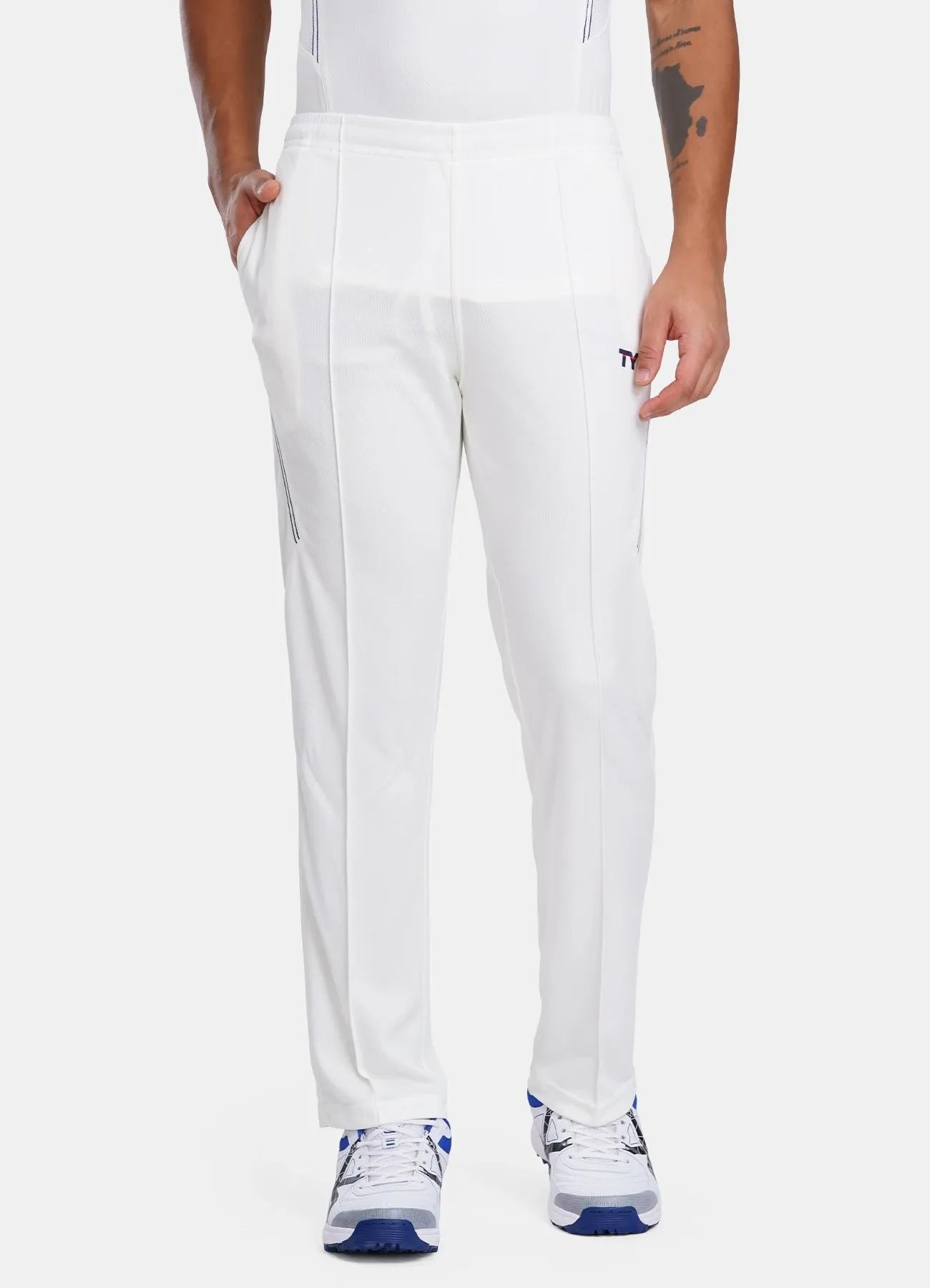 Tyka Prima Cricket Trouser Off White