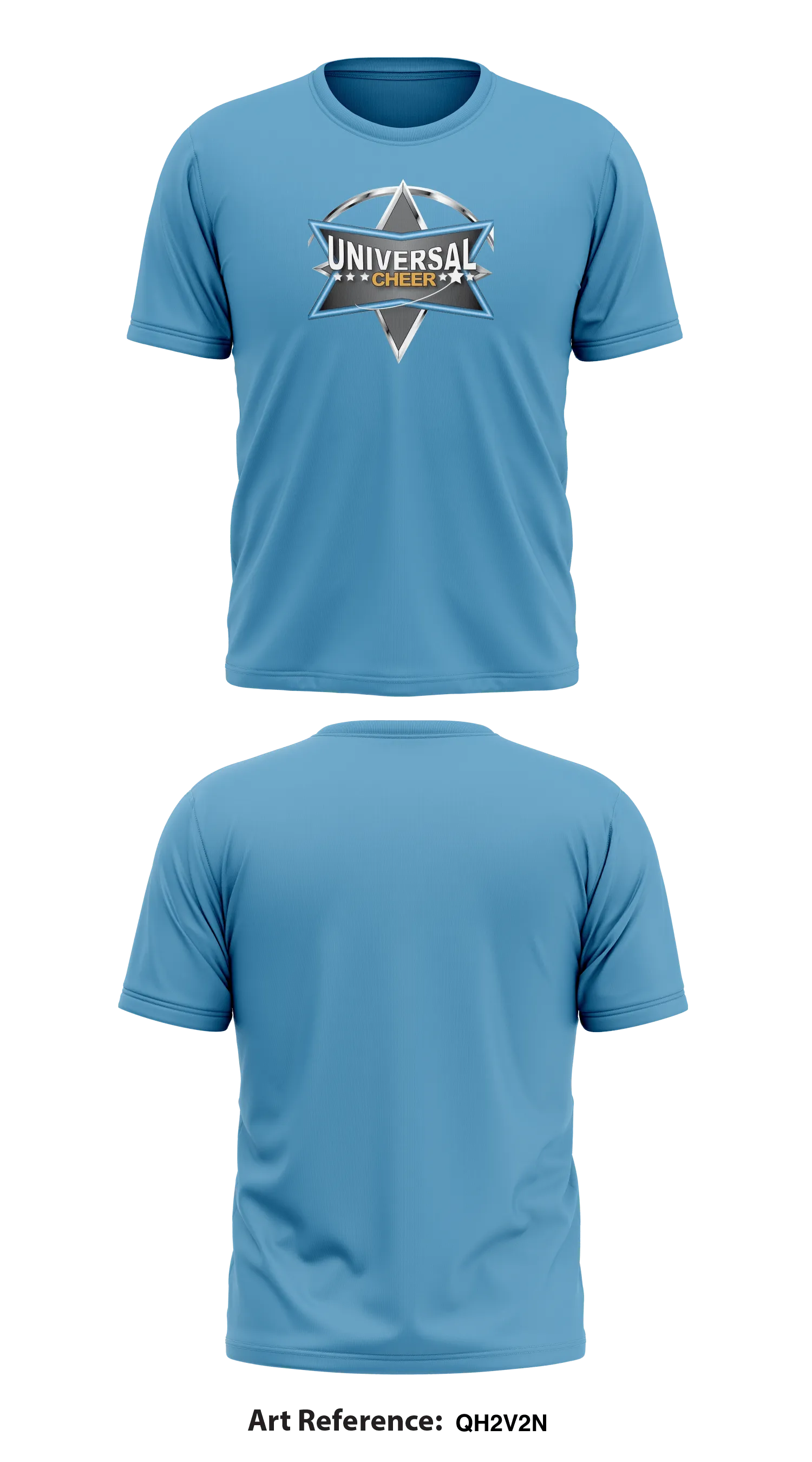 Universal Cheer Store 2 Core Men's SS Performance Tee - qh2v2n
