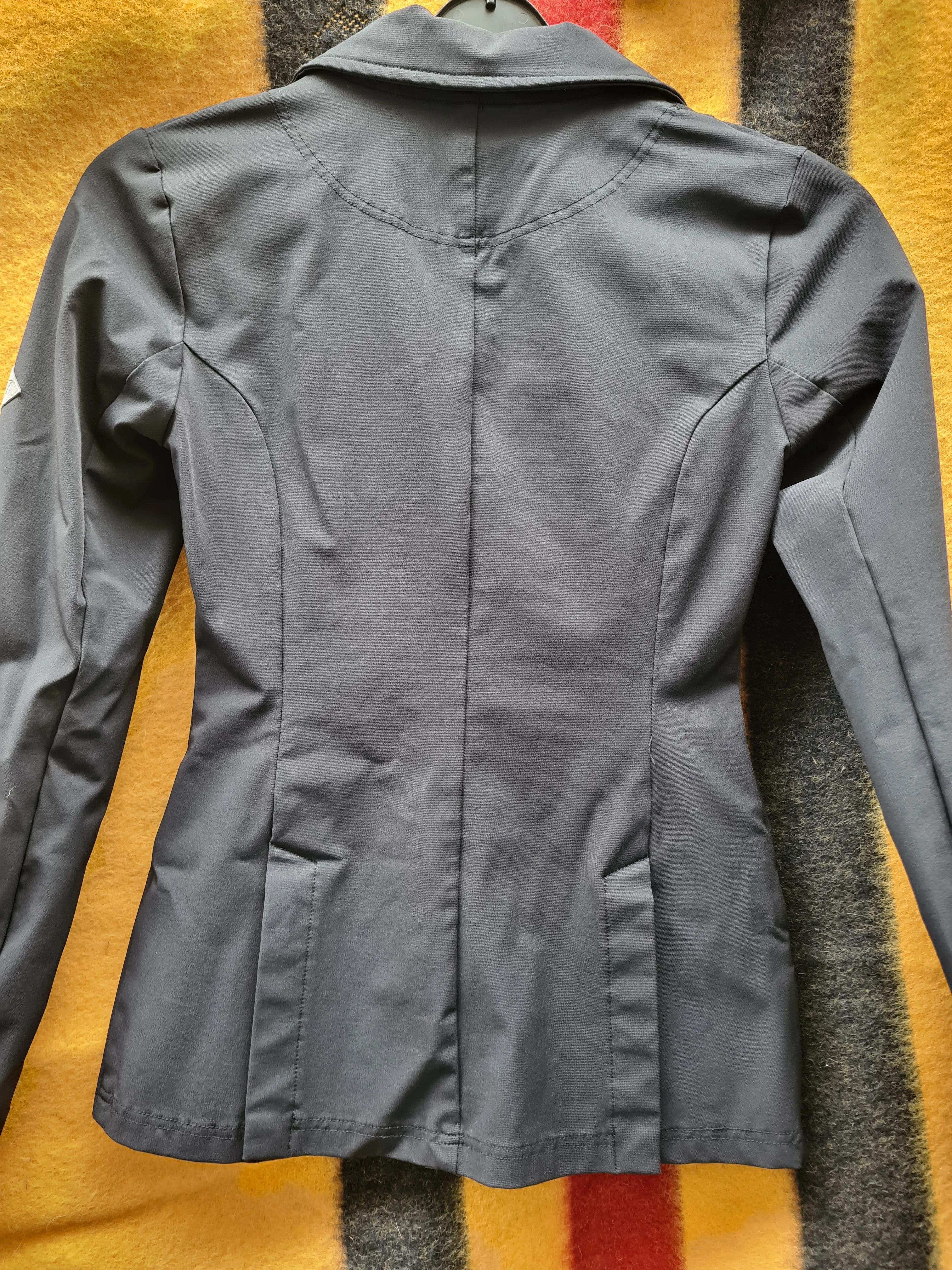 Used size 8 John Whitaker black show jacket FREE POSTAGE 🔵