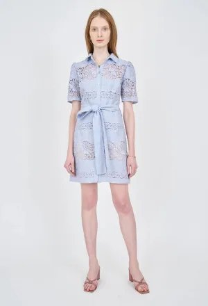 VALENCIA DRESS PERIWINKLE