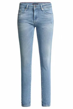 VAQUEROS COLETTE CAPRI DENIM CLARO