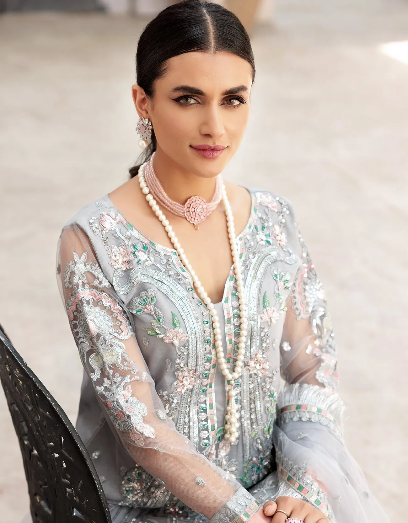 VE 02 |  - Emaan Adeel Value Edition 2022 Vol-01 | Unstitched Embroidered Net Suits