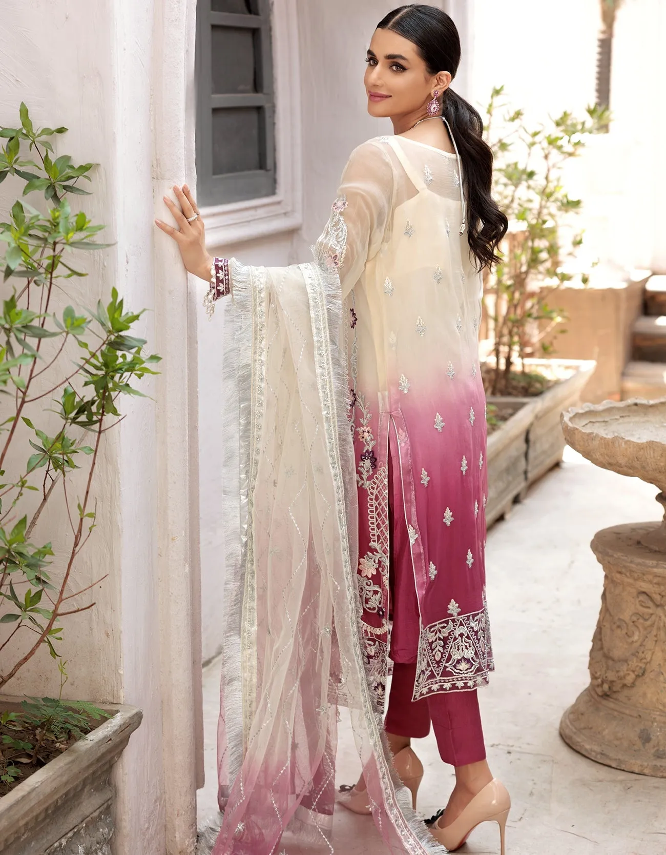 VE 06 |  - Emaan Adeel Value Edition 2022 Vol-01 | Unstitched Embroidered Chiffon Suits