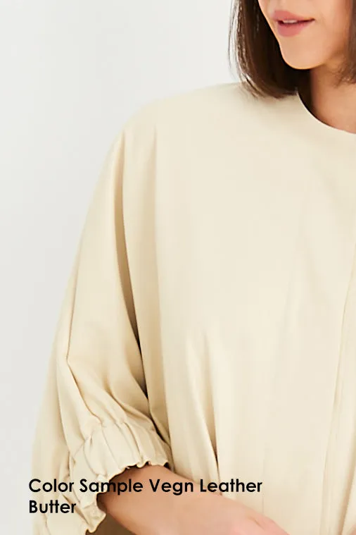 Vegan Leather Chic Cape