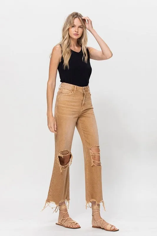 Vervet 90S Vintage Crop Flare