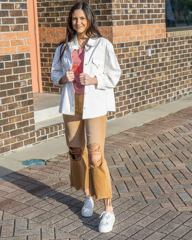 Vervet 90S Vintage Crop Flare
