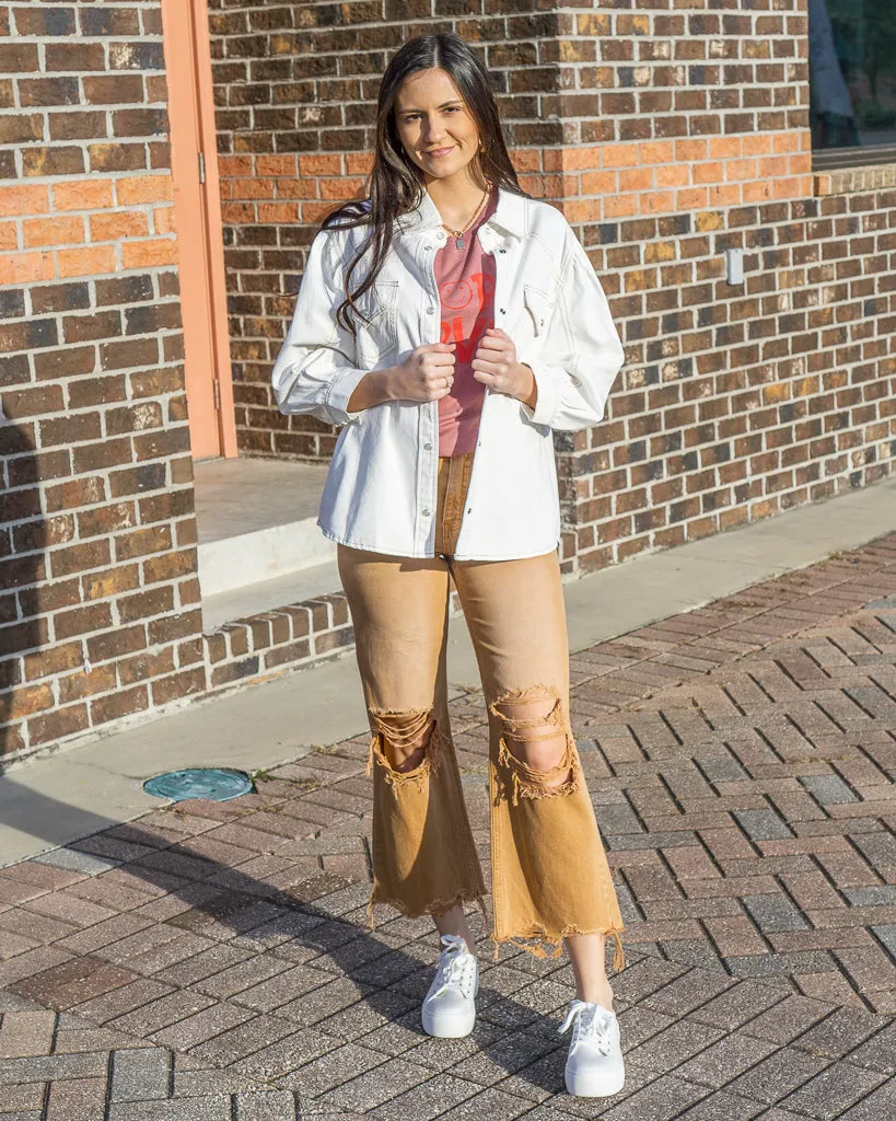 Vervet 90S Vintage Crop Flare