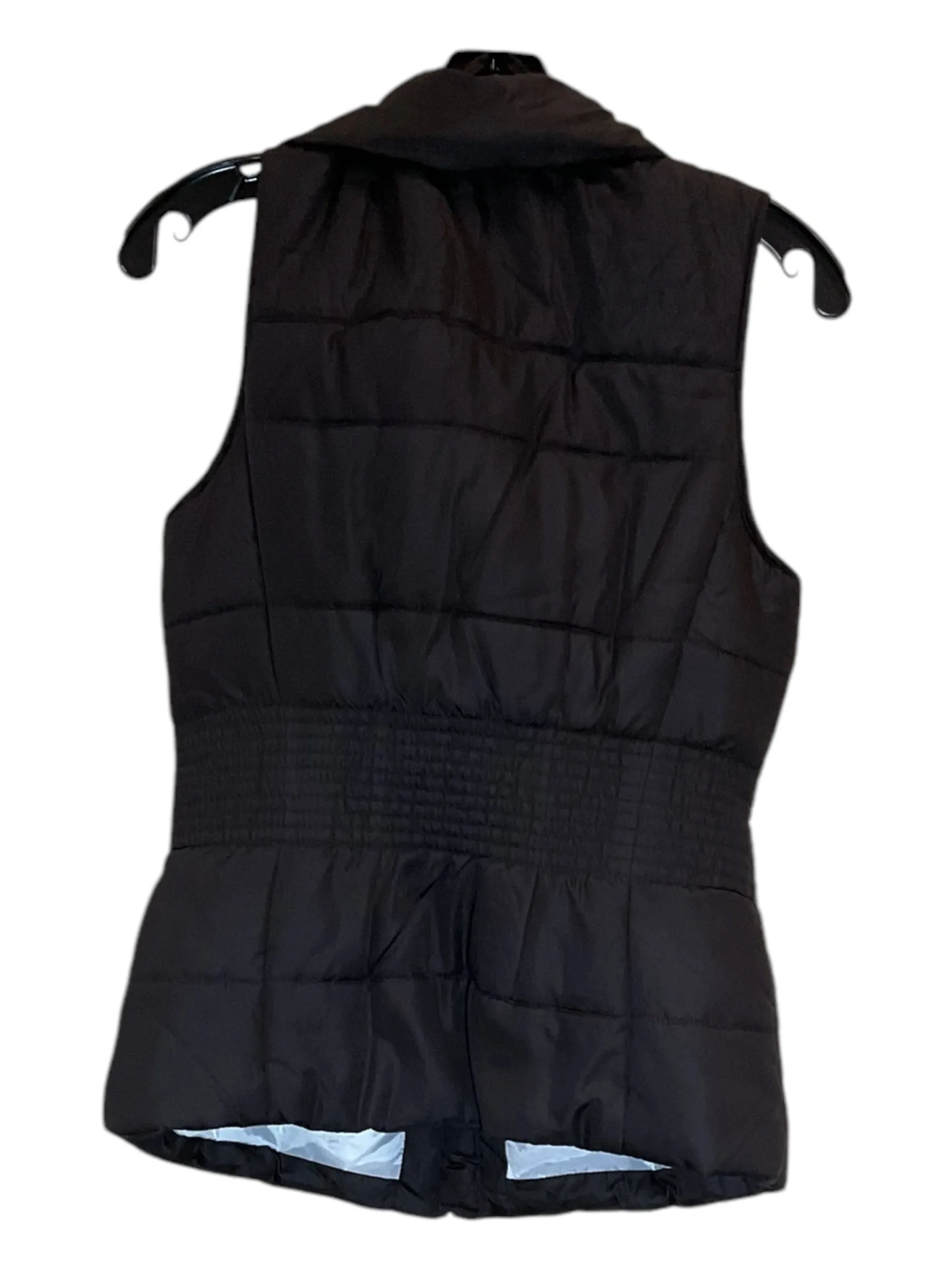 Vest Puffer & Quilted By Clothes Mentor In Brown, Size: S