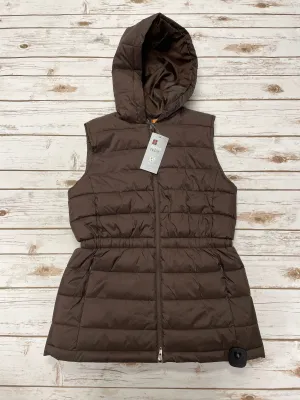 Vest Puffer & Quilted By Cme In Brown, Size: S