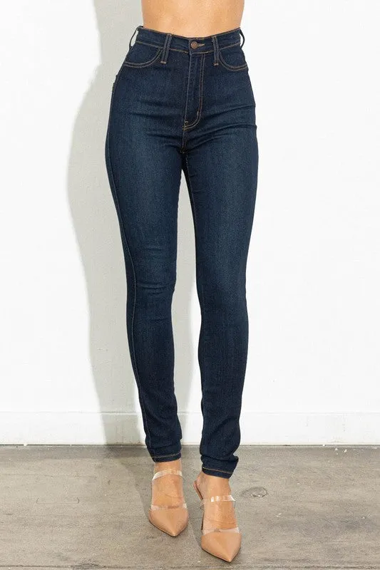 Vibrant M.i.U High Waisted Classic Skinny Jeans