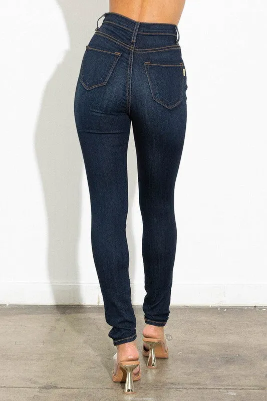 Vibrant M.i.U High Waisted Classic Skinny Jeans
