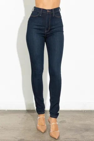 Vibrant M.i.U High Waisted Classic Skinny Jeans