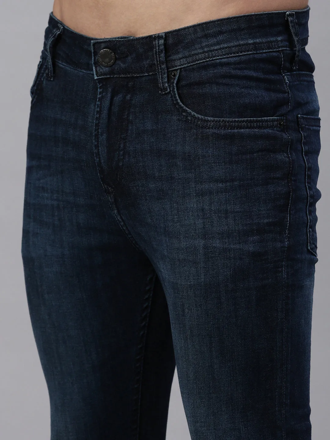 Vintage Blue Skinny Stretchable Jeans