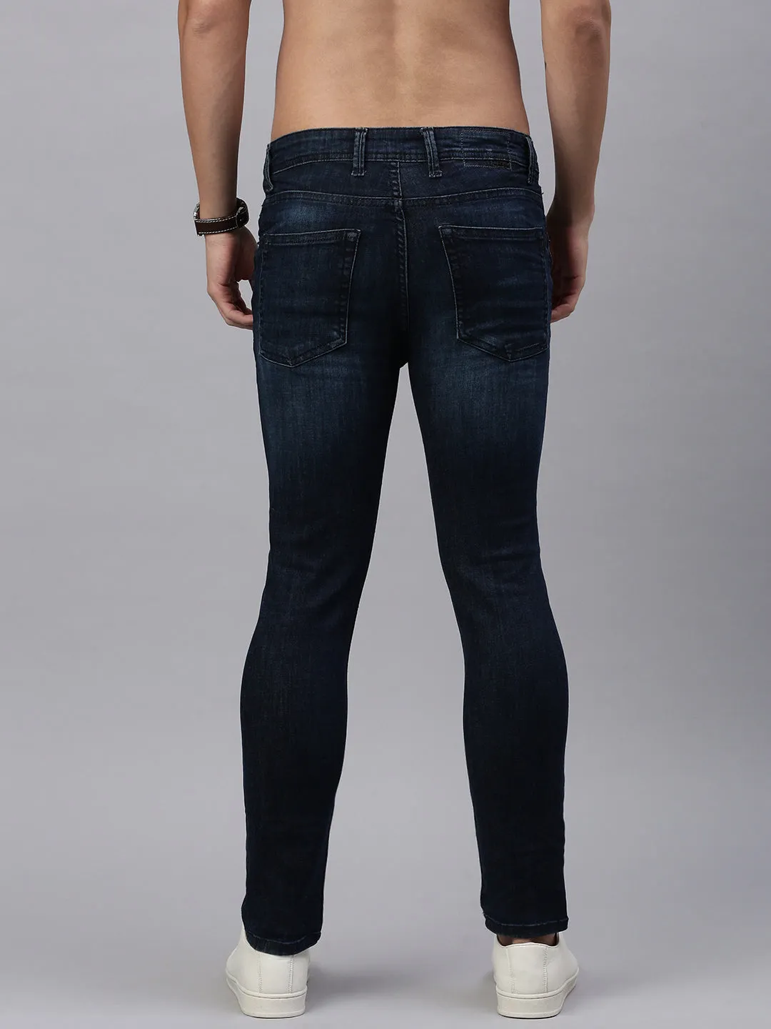 Vintage Blue Skinny Stretchable Jeans