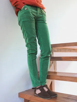 vintage corduroy pockets pencil pants