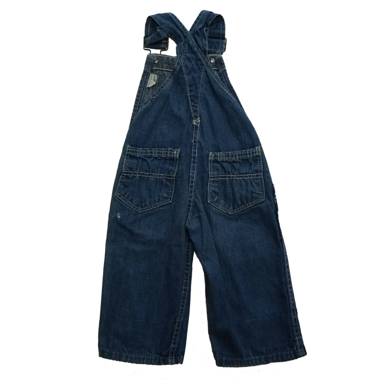 Vintage Duck Head Kids Denim Overalls Size: 2/3T