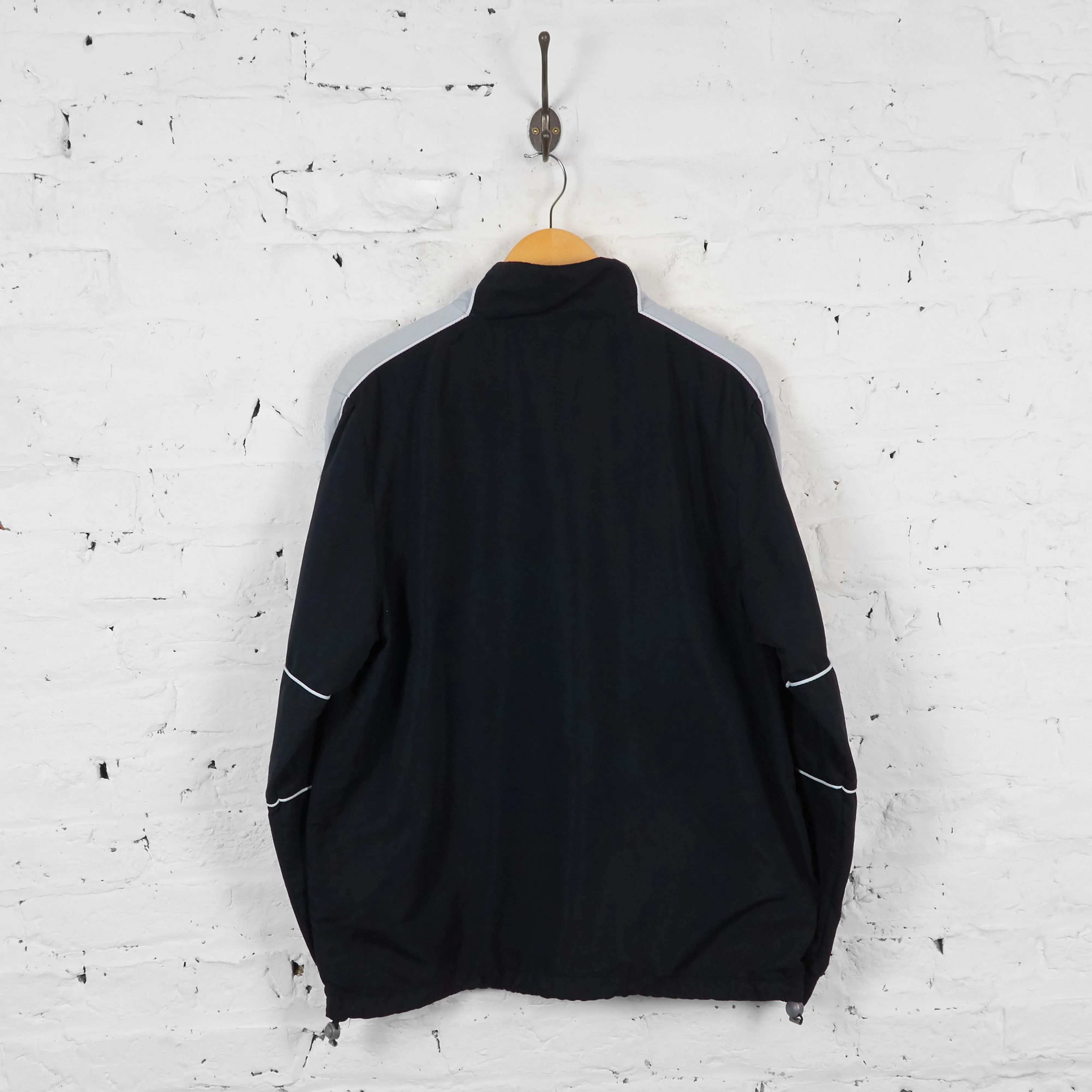 Vintage Fila Windbreaker Jacket - Black - M