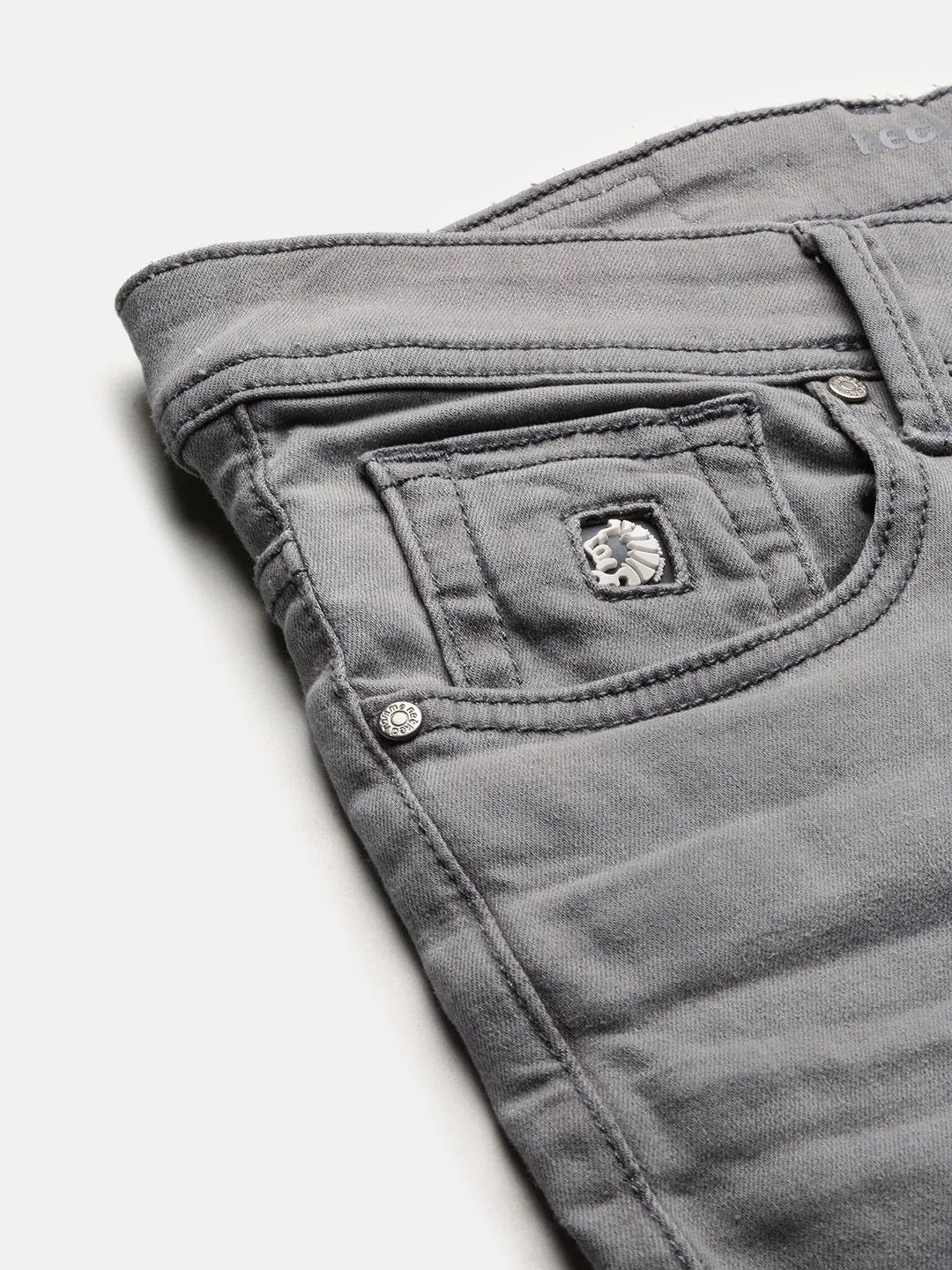Vintage Gray Skinny Stretchable Jeans