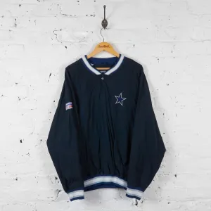 Vintage NFL Dallas Cowboys Windbreaker Jacket - Black - XL